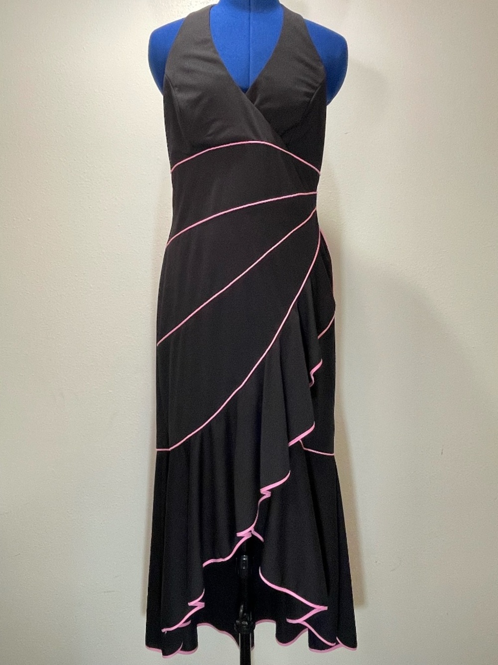 Betsy & Adam by Linda Bernwell black dress - Size 14
